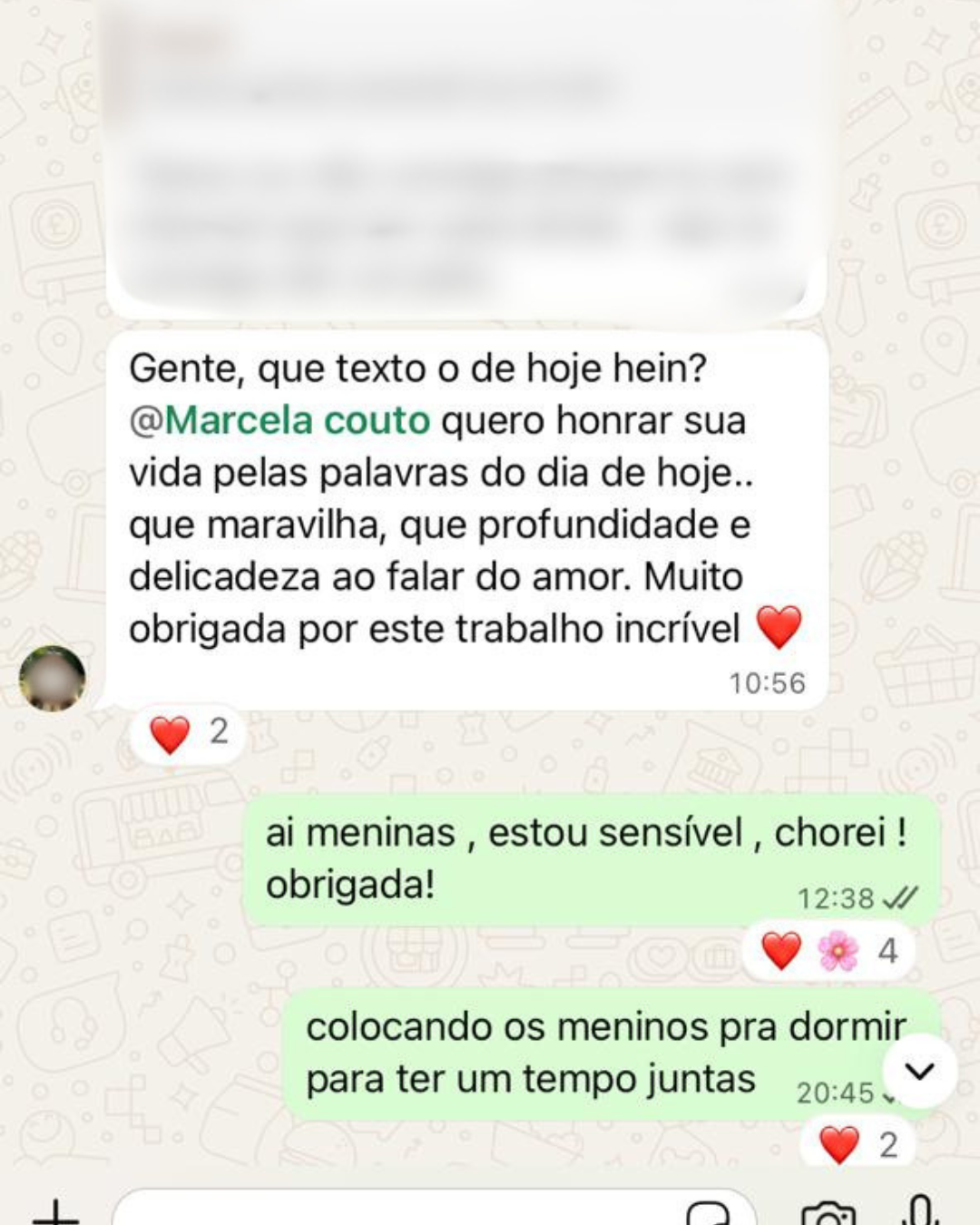 Depoimento da Vivian Rocha